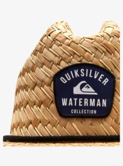 Quiksilver Waterman Outsider Straw Lifeguard Hat -Mens Surf Shop aqmha03116 quiksilverp bte6 frt3