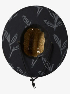 Quiksilver Waterman Outsider Straw Lifeguard Hat -Mens Surf Shop aqmha03116 quiksilverp kvj6 bck2