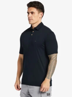 Quiksilver Waterman Waterpolo Short Sleeve Polo Shirt 12 Quiksilver Waterman Waterpolo Short Sleeve Polo Shirt -Mens Surf Shop aqmkt03067 quiksilverw kvj0 frt2