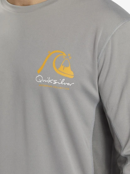 Quiksilver Waterman Bamboo Check 2 UPF 50 Long Sleeve Surf Tee 7 Quiksilver Waterman Bamboo Check 2 UPF 50 Long Sleeve Surf Tee - Image 5