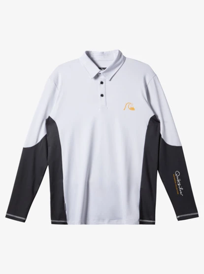 Quiksilver Waterman Waterman Piscator Polo Long Sleeve UPF 50 Surf T-Shirt 3 Quiksilver Waterman Waterman Piscator Polo Long Sleeve UPF 50 Surf T-Shirt