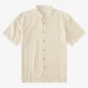 Quiksilver Waterman Tahiti Palms Premium Anti-Wrinkle Shirt -Mens Surf Shop aqmwt03356 quiksilverf tef0 frt1