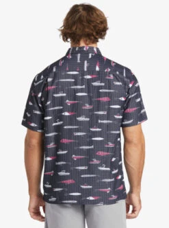 Quiksilver Waterman Drag Week Technical Short Sleeve Shirt 15 Quiksilver Waterman Drag Week Technical Short Sleeve Shirt -Mens Surf Shop aqmwt03469 quiksilverw kvj6 bck1