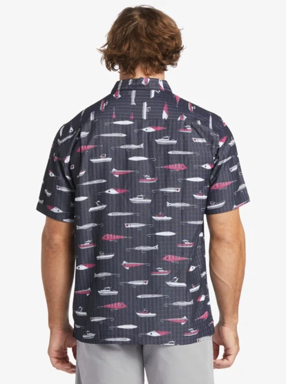 Quiksilver Waterman Drag Week Technical Short Sleeve Shirt 9 Quiksilver Waterman Drag Week Technical Short Sleeve Shirt - Image 7