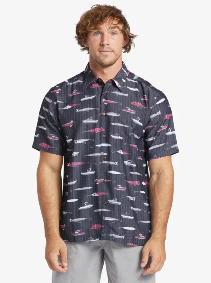 Quiksilver Waterman Drag Week Technical Short Sleeve Shirt 5 Quiksilver Waterman Drag Week Technical Short Sleeve Shirt - Image 3