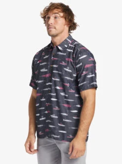 Quiksilver Waterman Drag Week Technical Short Sleeve Shirt 12 Quiksilver Waterman Drag Week Technical Short Sleeve Shirt -Mens Surf Shop aqmwt03469 quiksilverw kvj6 frt2
