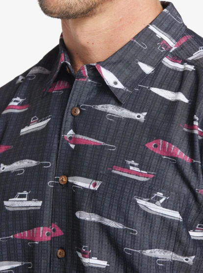 Quiksilver Waterman Drag Week Technical Short Sleeve Shirt 7 Quiksilver Waterman Drag Week Technical Short Sleeve Shirt - Image 5