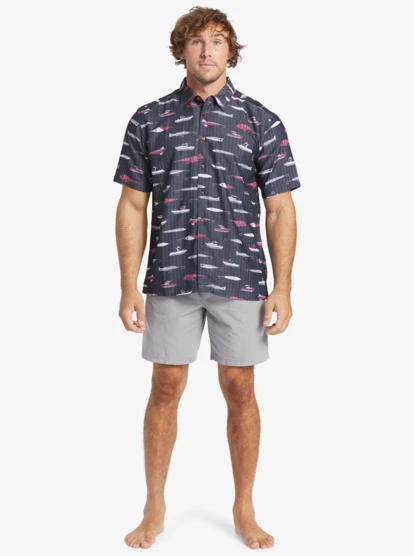 Quiksilver Waterman Drag Week Technical Short Sleeve Shirt 8 Quiksilver Waterman Drag Week Technical Short Sleeve Shirt - Image 6