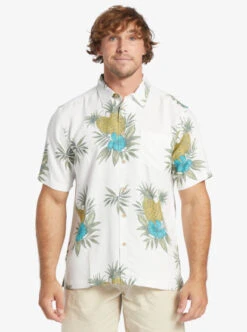 Quiksilver Waterman Field Work Short Sleeve Shirt 11 Quiksilver Waterman Field Work Short Sleeve Shirt -Mens Surf Shop aqmwt03471 quiksilverw wcl6 frt1