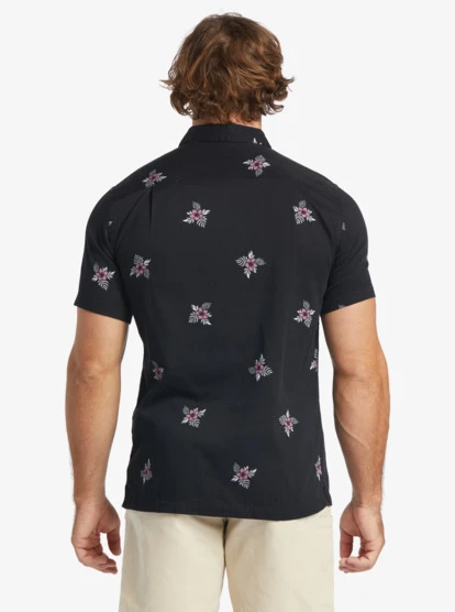 Quiksilver Waterman Small Pedals Short Sleeve Shirt 9 Quiksilver Waterman Small Pedals Short Sleeve Shirt - Image 7