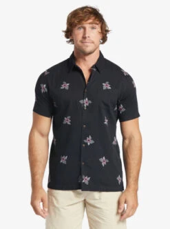 Quiksilver Waterman Small Pedals Short Sleeve Shirt 11 Quiksilver Waterman Small Pedals Short Sleeve Shirt -Mens Surf Shop aqmwt03476 quiksilverw kvj6 frt1