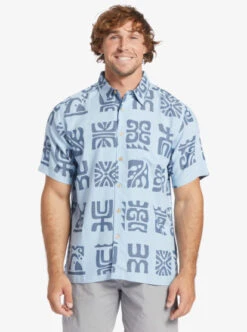 Quiksilver Waterman Channel Paddle Short Sleeve Shirt 11 Quiksilver Waterman Channel Paddle Short Sleeve Shirt -Mens Surf Shop aqmwt03477 quiksilverw bhc6 frt1
