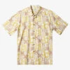 Quiksilver Waterman Plaid Flight Short Sleeve Shirt -Mens Surf Shop aqmwt03481 quiksilverf tef6 frt1