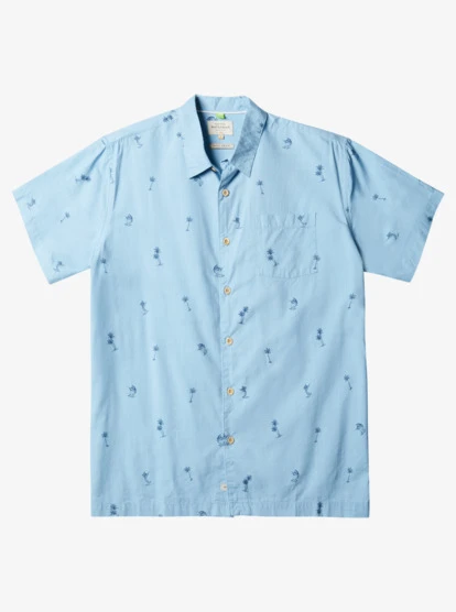 Quiksilver Waterman Sail Palm Short Sleeve Shirt 3 Quiksilver Waterman Sail Palm Short Sleeve Shirt