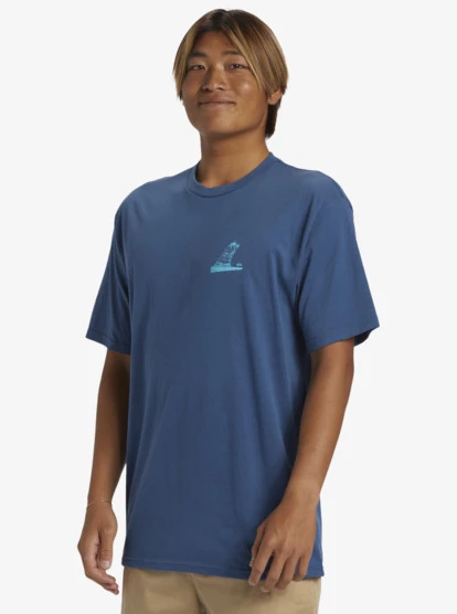 Quiksilver Waterman Scenic Fin T-Shirt 6 Quiksilver Waterman Scenic Fin T-Shirt - Image 4