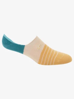 Quiksilver Surfsilk Stripe 3 Pack No Show Socks