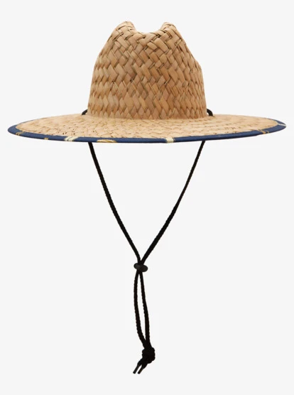 Quiksilver X Pacifico Kick Back Straw Lifeguard Hat 6 Quiksilver X Pacifico Kick Back Straw Lifeguard Hat - Image 4