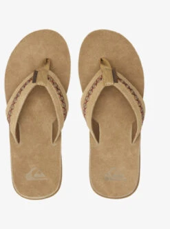 Quiksilver Carver Leather Ii Basic Sandal Strap -Mens Surf Shop aqyl101298 quiksilverp csj1 frt4