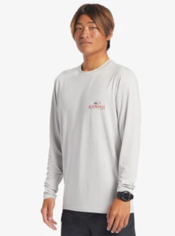 Quiksilver Hi Royalty Surf Long Sleeve UPF 50 Surf T-Shirt -Mens Surf Shop aqywr03122 quiksilverw gvo frt2