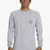 Quiksilver Scenic View Long Sleeve T-Shirt 1 Quiksilver Scenic View Long Sleeve T-Shirt -Mens Surf Shop aqyzt09251 quiksilverw sgrh frt1