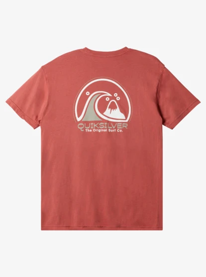 Quiksilver Clean Circle T-Shirt 4 Quiksilver Clean Circle T-Shirt - Image 2