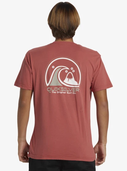 Quiksilver Clean Circle T-Shirt 10 Quiksilver Clean Circle T-Shirt - Image 8