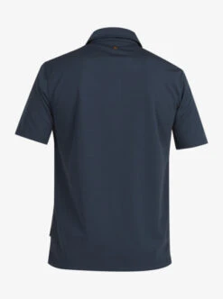 Quiksilver Waterman Water Short Sleeve Polo Shirt -Mens Surf Shop eqmkt03046 quiksilverv bsl0 bck1