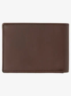 Quiksilver Mac Tri-Fold Leather Wallet -Mens Surf Shop eqyaa03940 quiksilverp csd0 bck1