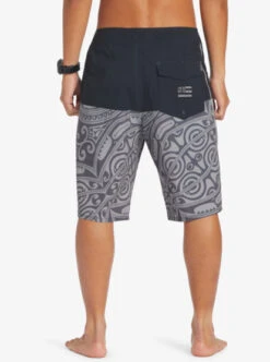 Quiksilver Surfsilk Inked 21" Boardshorts 17 Quiksilver Surfsilk Inked 21" Boardshorts -Mens Surf Shop eqybs04808 quiksilverw kvj7 bck1