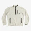 Quiksilver No Destination Snap Fleece Pullover -Mens Surf Shop eqyft04770 quiksilverf sfv0 frt1