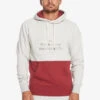 Quiksilver Emboss Hoodie 1 Quiksilver Emboss Hoodie -Mens Surf Shop eqyft04859 quiksilverw sjsh frt1