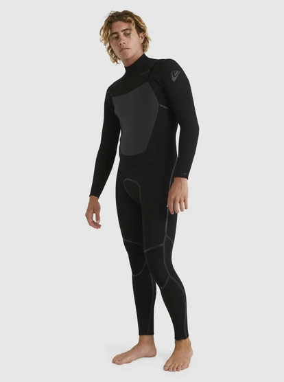 Quiksilver 4/3 Marathon Sessions Chest-Zip Wetsuit 6 Quiksilver 4/3 Marathon Sessions Chest-Zip Wetsuit - Image 4