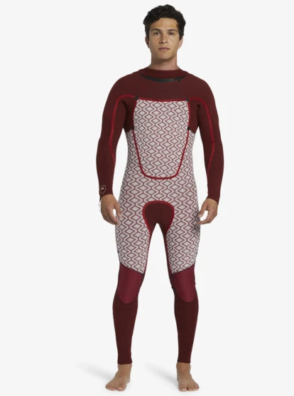 Quiksilver 4/3 Marathon Sessions Back-Zip Wetsuit 6 Quiksilver 4/3 Marathon Sessions Back-Zip Wetsuit - Image 4