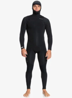 Quiksilver 5/4/3/ Everyday Sessions Hooded Chest-Zip Wetsuit