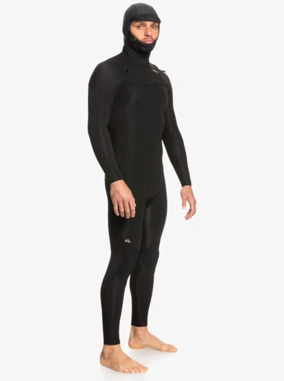 Quiksilver 5/4/3mm Everyday Sessions Hooded Chest Zip Wetsuit 4 Quiksilver 5/4/3mm Everyday Sessions Hooded Chest Zip Wetsuit - Image 2