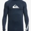 Quiksilver All Time Long Sleeve UPF 50 Rashguard 2 Quiksilver All Time Long Sleeve UPF 50 Rashguard -Mens Surf Shop eqywr03240 quiksilverv byj0 frt1
