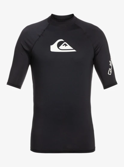 Quiksilver All Time Short Sleeve UPF 50 Rashguard 3 Quiksilver All Time Short Sleeve UPF 50 Rashguard