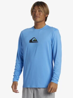 Quiksilver Solid Streak Long Sleeve UPF 50 Surf Tee 10 Quiksilver Solid Streak Long Sleeve UPF 50 Surf Tee -Mens Surf Shop eqywr03385 quiksilverw bjt0 frt2