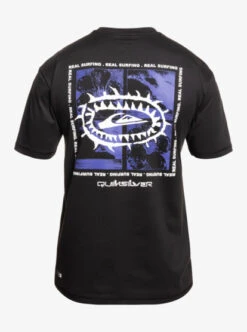 Quiksilver Mix Session UPF 50 Short Sleeve Surf Tee -Mens Surf Shop eqywr03406 quiksilverv kta0 bck1