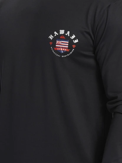 Quiksilver Hawaii Royalty UPF 50 Long Sleeve Surf Tee 7 Quiksilver Hawaii Royalty UPF 50 Long Sleeve Surf Tee - Image 5