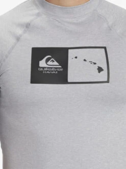 Quiksilver Hawaii Double Down UPF 50 Short Sleeve Surf Tee -Mens Surf Shop eqywr03419 quiksilverw szph frt3