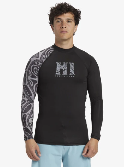 Quiksilver Hawaii Big Island UPF 50 Long Sleeve Surf Tee 5 Quiksilver Hawaii Big Island UPF 50 Long Sleeve Surf Tee - Image 3