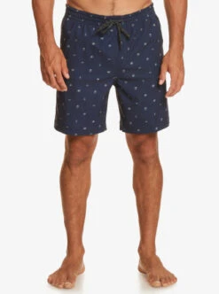 Quiksilver Taxer Print 18" Amphibian Boardshorts -Mens Surf Shop eqyws03839 quiksilverw bym8 frt1