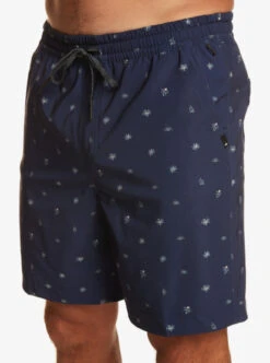 Quiksilver Taxer Print 18" Amphibian Boardshorts -Mens Surf Shop eqyws03839 quiksilverw bym8 frt2