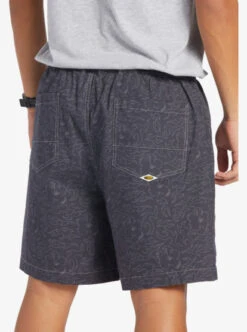 Quiksilver Saturn Taxer 18" Elastic Shorts -Mens Surf Shop eqyws03844 quiksilverw kta6 frt4