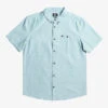 Quiksilver Winfall Short Sleeve Shirt -Mens Surf Shop eqywt04124 quiksilverf bsg0 frt1