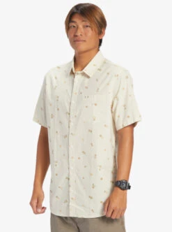 Quiksilver Peaceful Rave Short Sleeve Shirt -Mens Surf Shop eqywt04489 quiksilverw wdw6 frt2