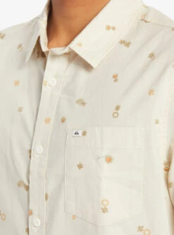 Quiksilver Peaceful Rave Short Sleeve Shirt -Mens Surf Shop eqywt04489 quiksilverw wdw6 frt3