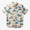 Quiksilver Slow Dazed Short Sleeve Shirt -Mens Surf Shop eqywt04491 quiksilverf wdw6 frt1