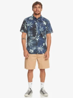 Quiksilver Fade Out Short Sleeve Shirt -Mens Surf Shop eqywt04502 quiksilverw bym6 frt9